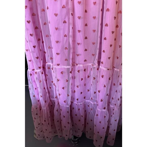 Betsy Johnson pink polka dot dress - Picture 5 of 8